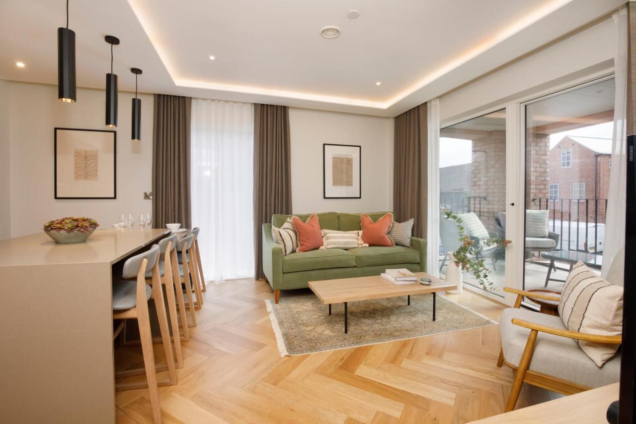 Apartment 21 Hudson Quarter Luxury Apartments-Free Parking 1 Car يورك المظهر الخارجي الصورة